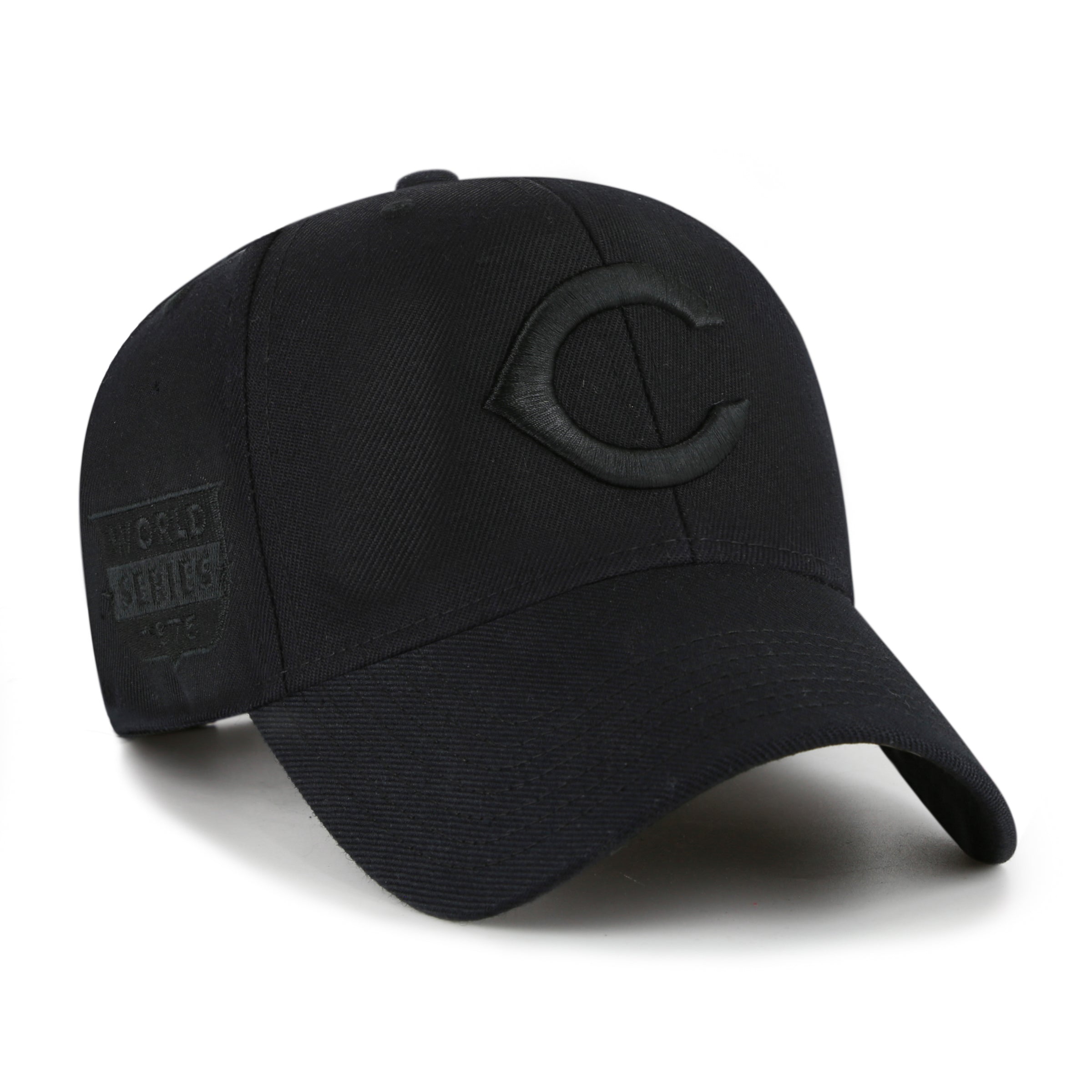 CINCINNATI REDS COOPERSTOWN WORLD SERIES SURE SHOT SNAPBACK '47 MVP BLACK