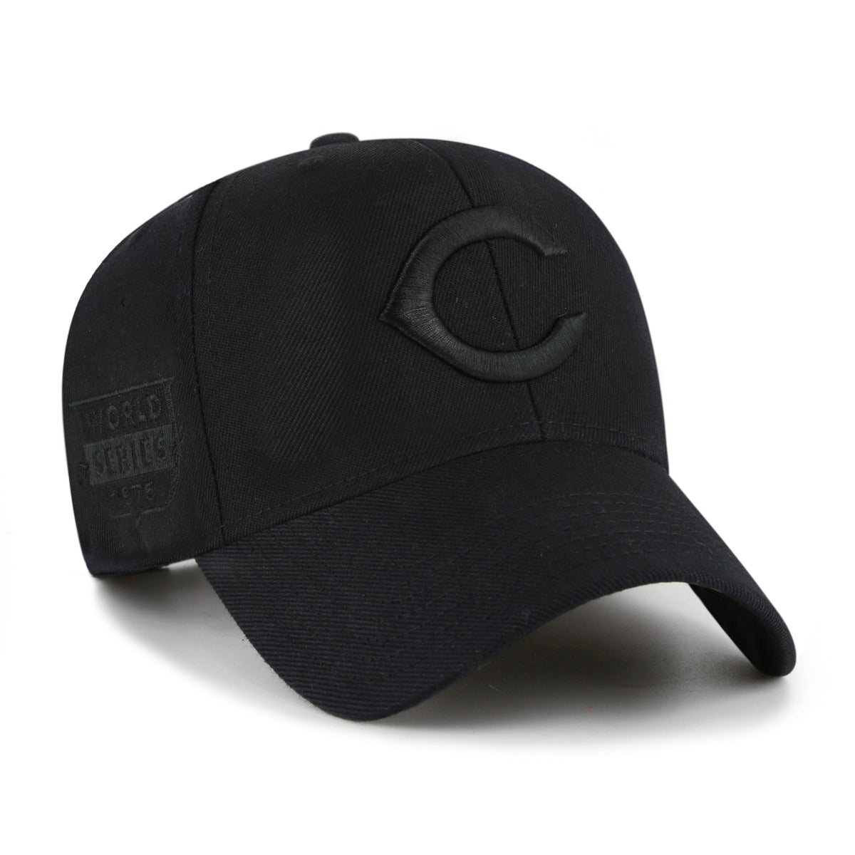 CINCINNATI REDS COOPERSTOWN WORLD SERIES SURE SHOT SNAPBACK '47 MVP BLACK