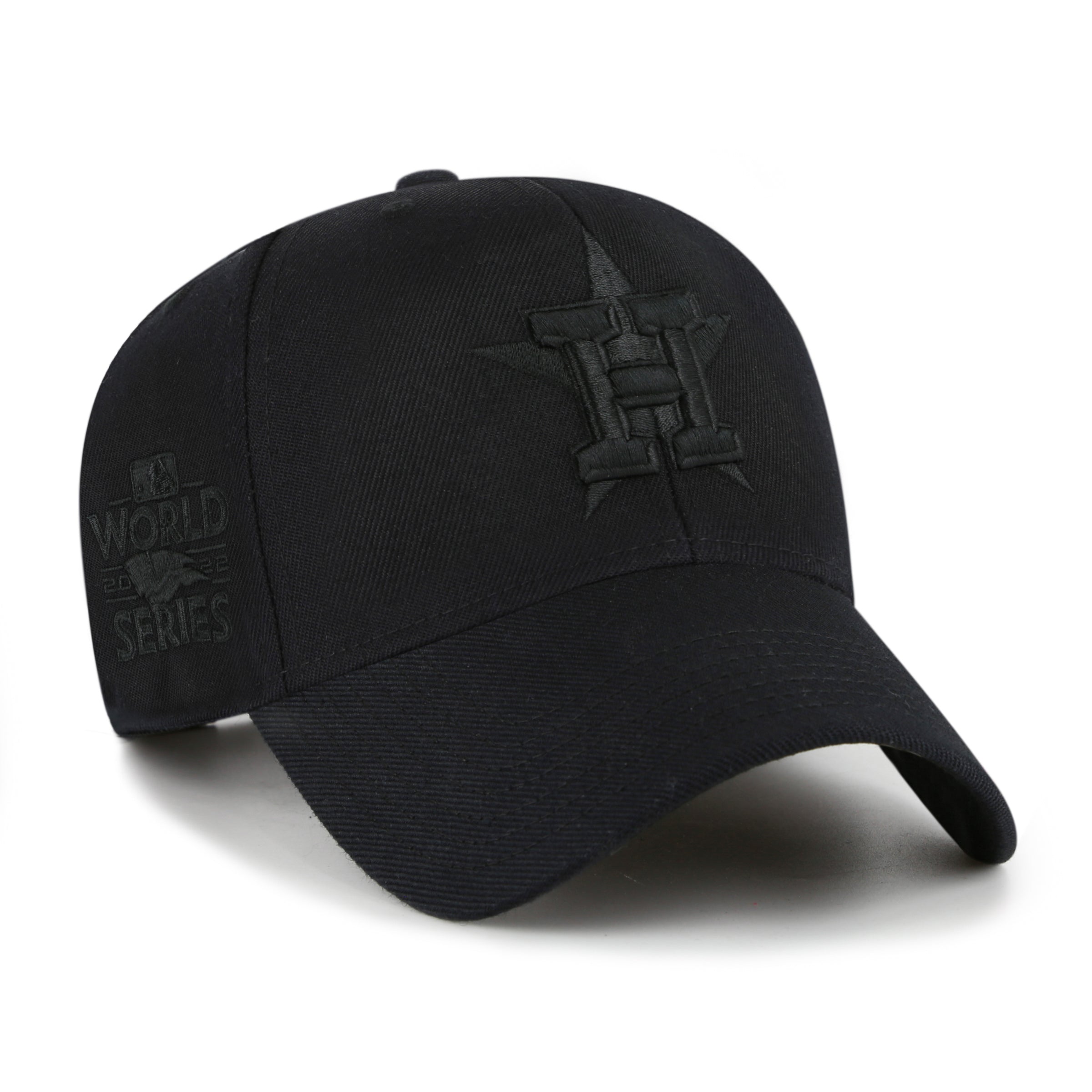 HOUSTON ASTROS COOPERSTOWN WORLD SERIES SURE SHOT SNAPBACK '47 MVP BLACK
