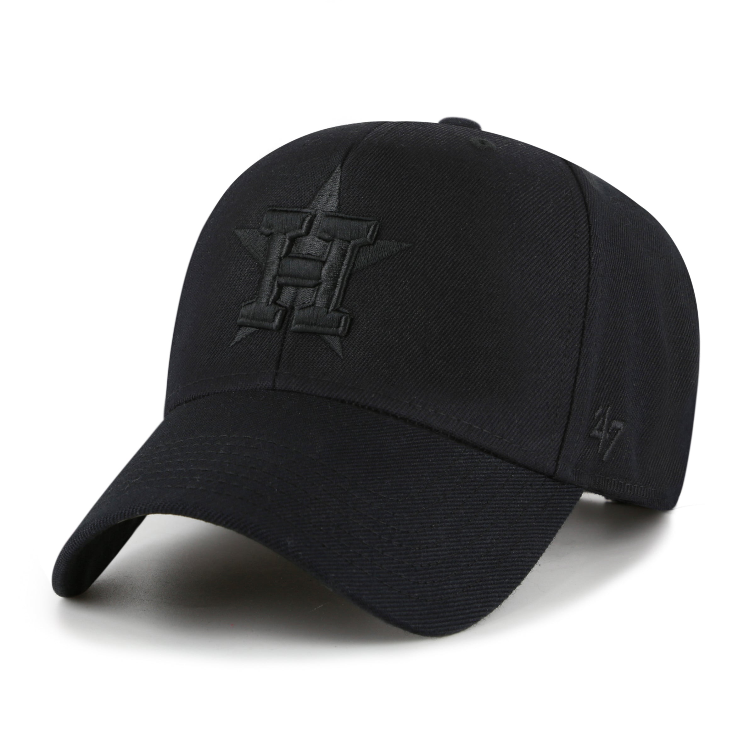 HOUSTON ASTROS COOPERSTOWN WORLD SERIES SURE SHOT SNAPBACK '47 MVP BLACK