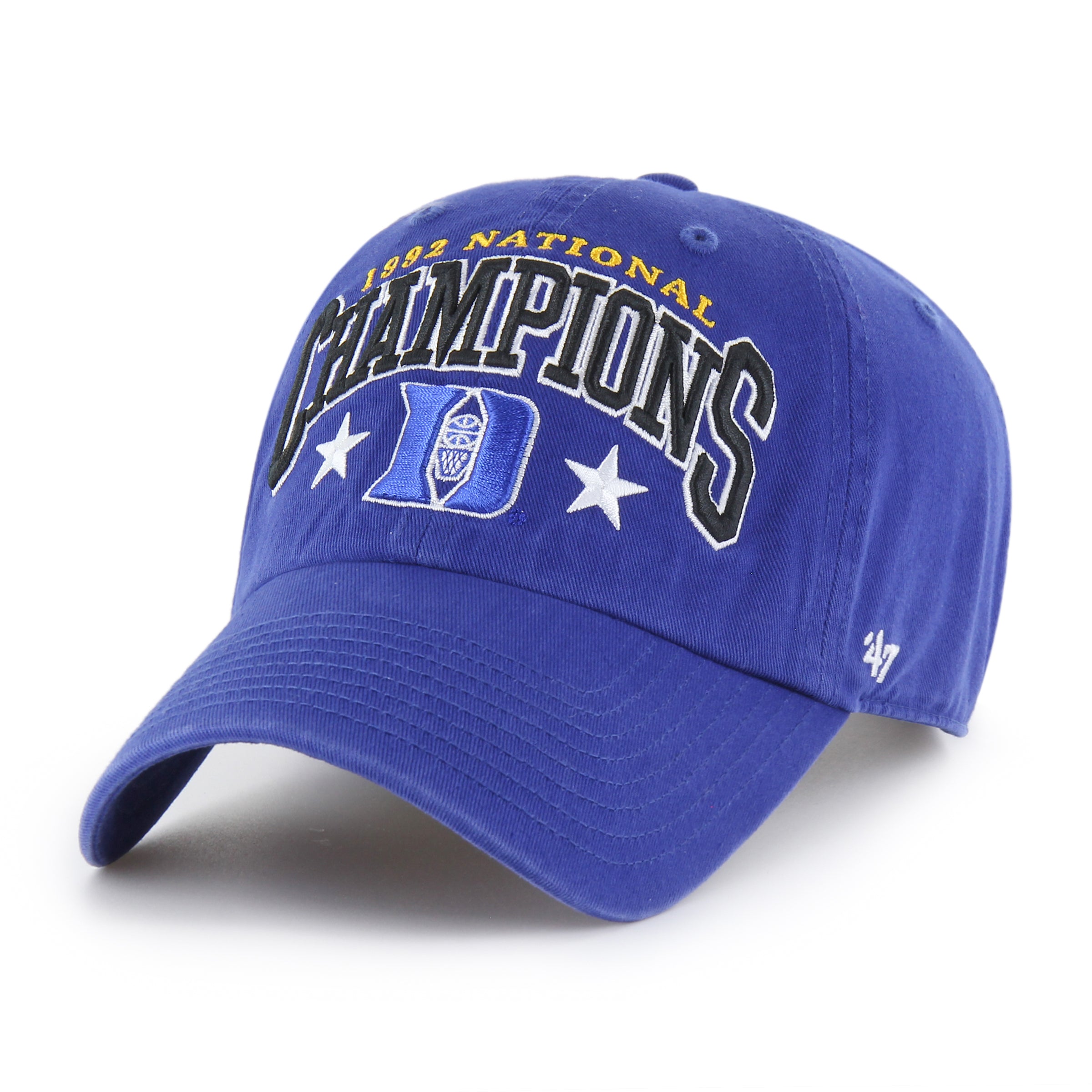 DUKE BLUE DEVILS TITLE CHAMP '47 CLEAN UP ROYAL