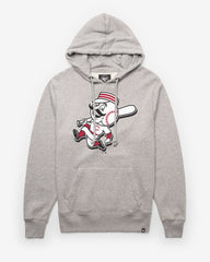 CINCINNATI REDS COOPERSTOWN IMPRINT '47 HEADLINE HOOD SLATE GREY