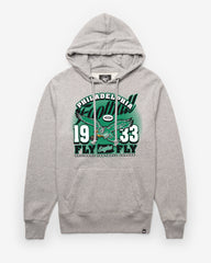 PHILADELPHIA EAGLES HISTORIC REGIONAL '47 HEADLINE HOOD SLATE GREY