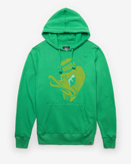 OREGON DUCKS VINTAGE IMPRINT '47 HEADLINE HOOD KELLY
