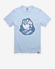 KNOXVILLE SMOKIES PREMIER '47 FRANKLIN TEE GULF BLUE