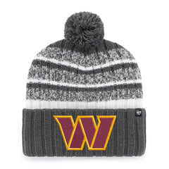 WASHINGTON COMMANDERS TAVERN '47 CUFF KNIT CHARCOAL