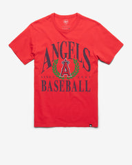LOS ANGELES ANGELS PITCHOUT '47 FRANKLIN TEE RACER RED