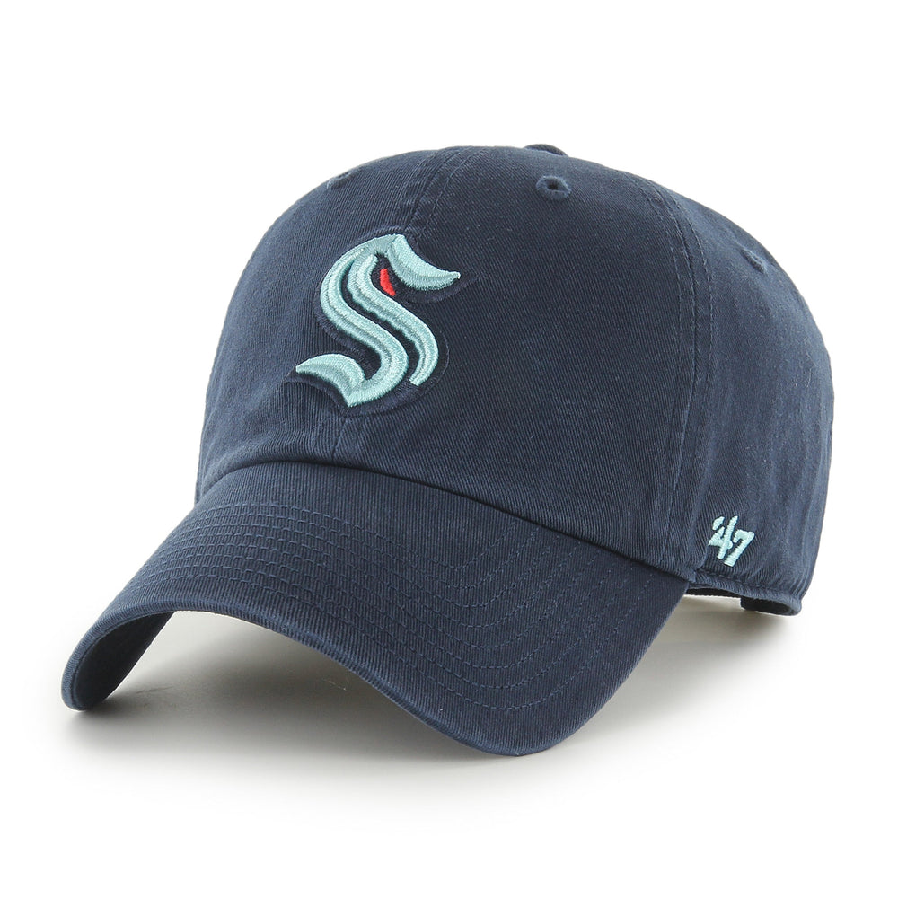SEATTLE KRAKEN '47 CLEAN UP YOUTH NAVY