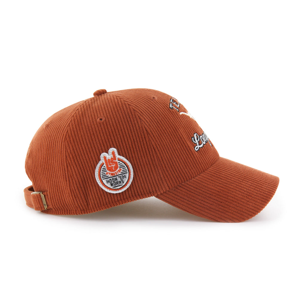 TEXAS LONGHORNS STONEY CLOVER LANE X '47 SQUIB CLEAN UP BURNT ORANGE