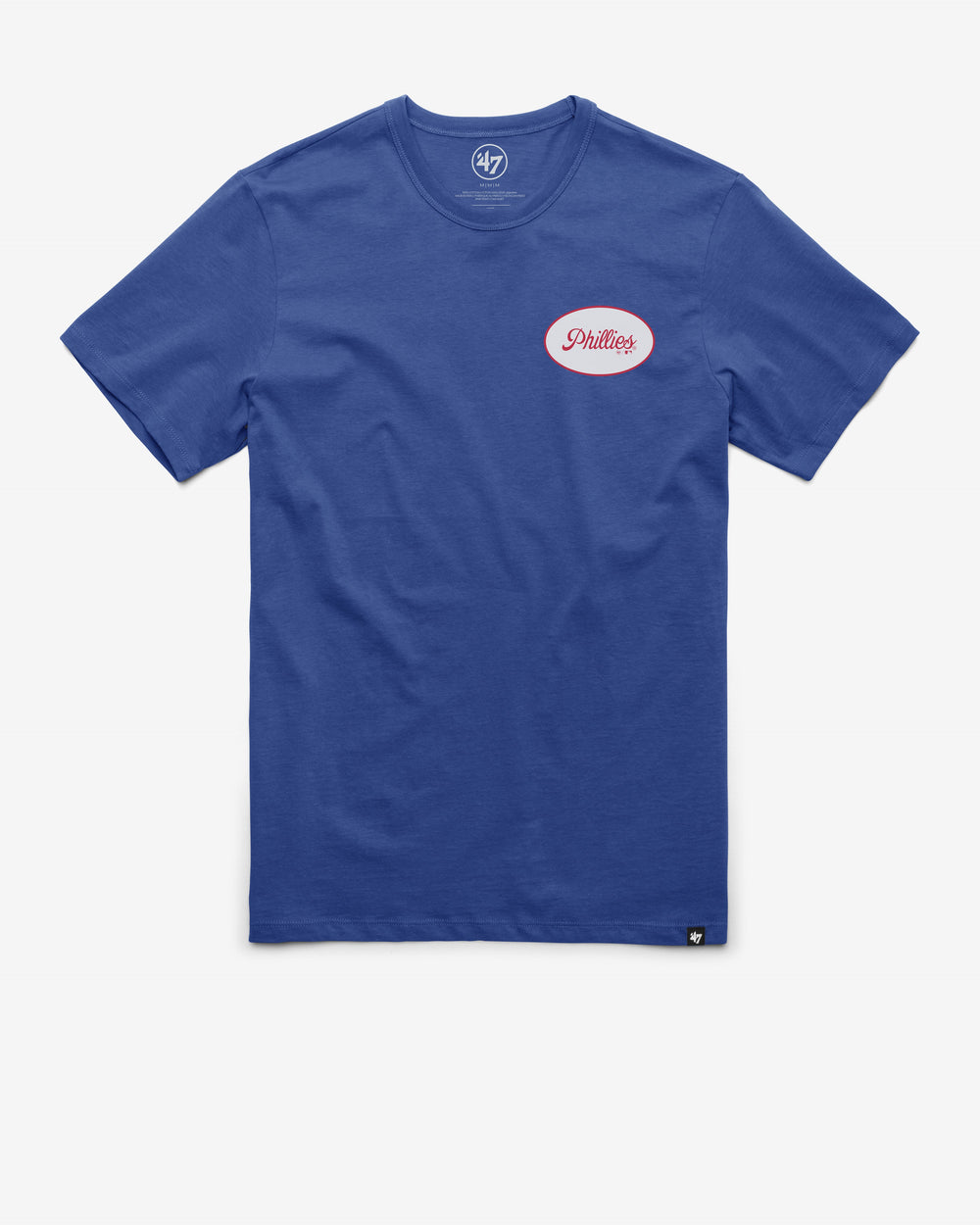 PHILADELPHIA PHILLIES COVERALL '47 FRANKLIN TEE JETTY BLUE