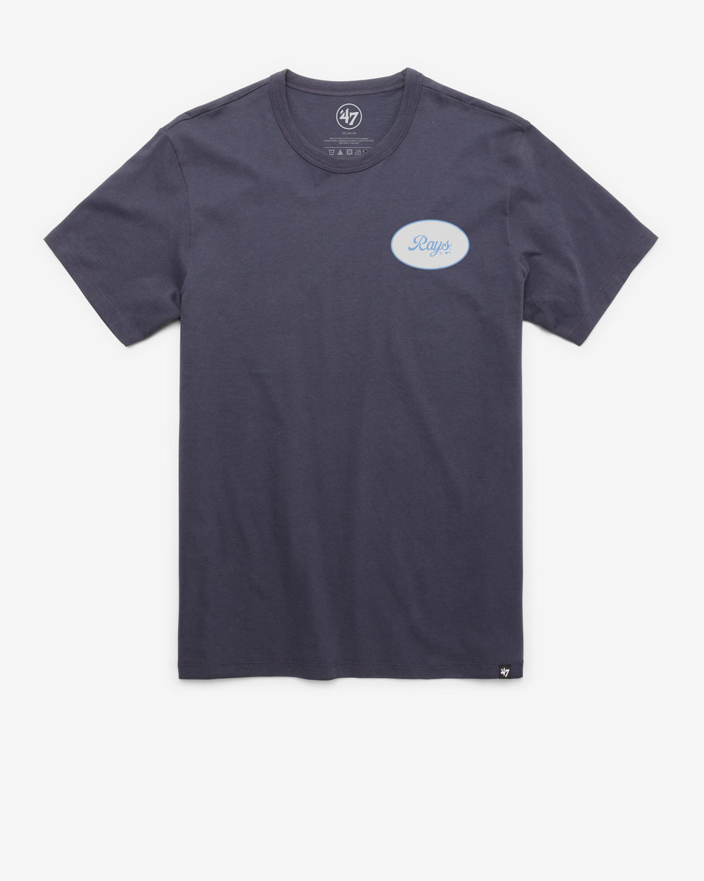 TAMPA BAY RAYS COVERALL '47 FRANKLIN TEE ATLAS BLUE