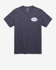 TAMPA BAY RAYS COVERALL '47 FRANKLIN TEE ATLAS BLUE