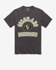 COLORADO BUFFALOES COMEBACK '47 SCRUM TEE CHARCOAL