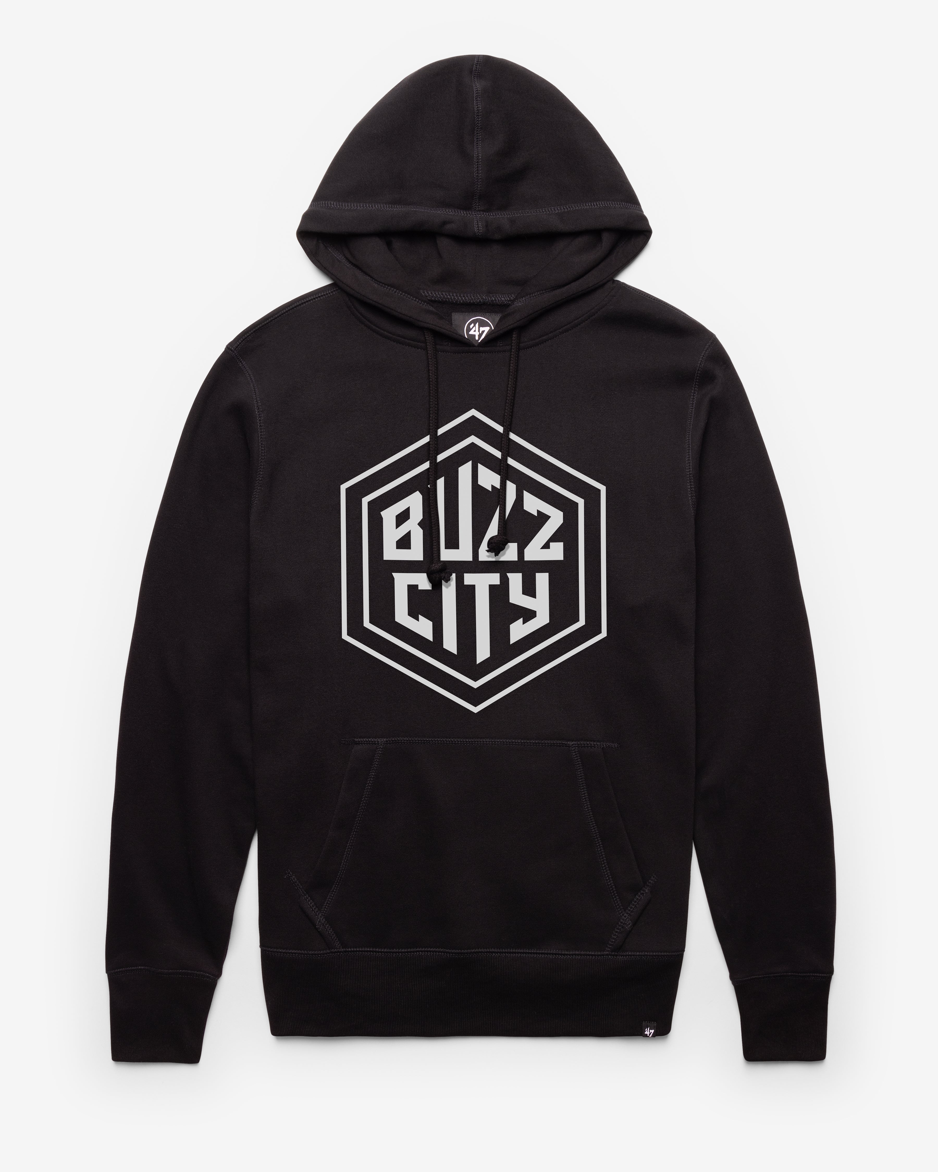 CHARLOTTE HORNETS IMPRINT '47 HEADLINE HOOD JET BLACK