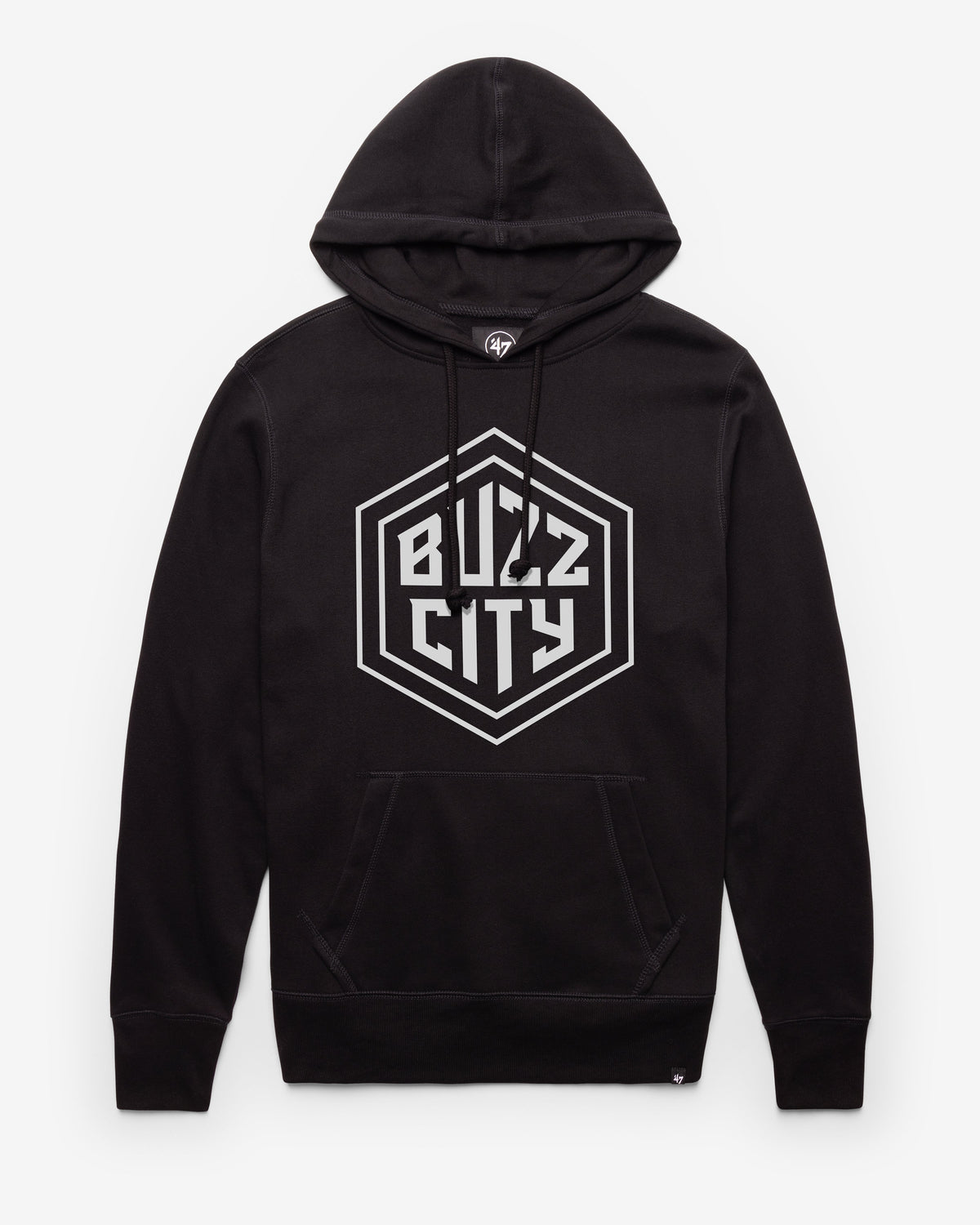 CHARLOTTE HORNETS IMPRINT '47 HEADLINE HOOD JET BLACK