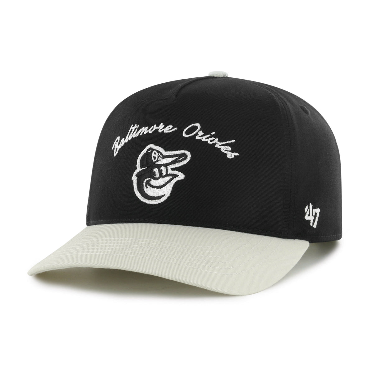 BALTIMORE ORIOLES SAFE BET '47 HITCH BLACK