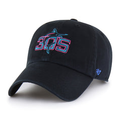MIAMI MARLINS CITY CONNECT MLB CITY PRIMARY '47 CLEAN UP BLACK