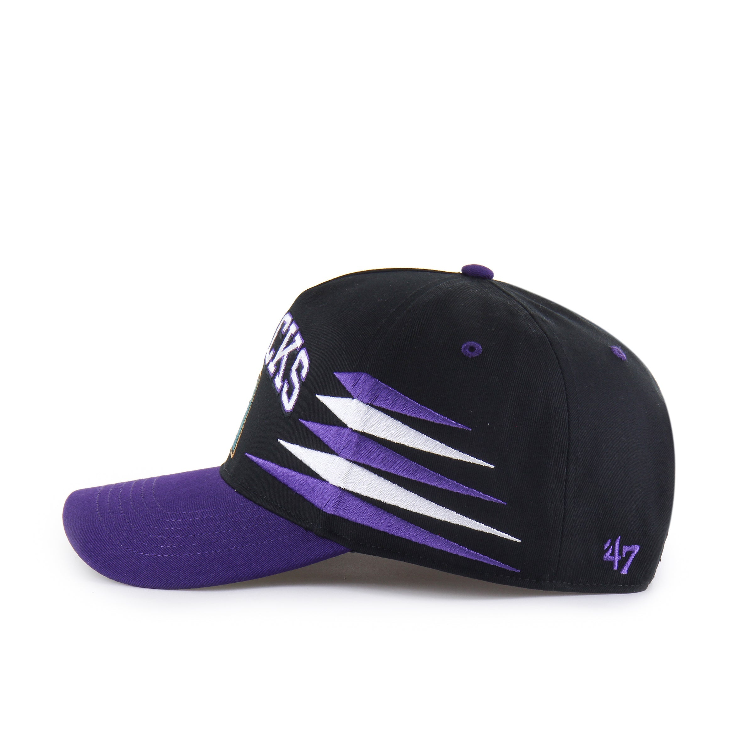 ARIZONA DIAMONDBACKS COOPERSTOWN DIAMOND CUT '47 HITCH BLACK
