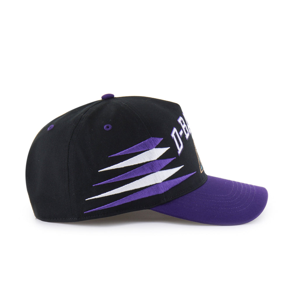 ARIZONA DIAMONDBACKS COOPERSTOWN DIAMOND CUT '47 HITCH BLACK