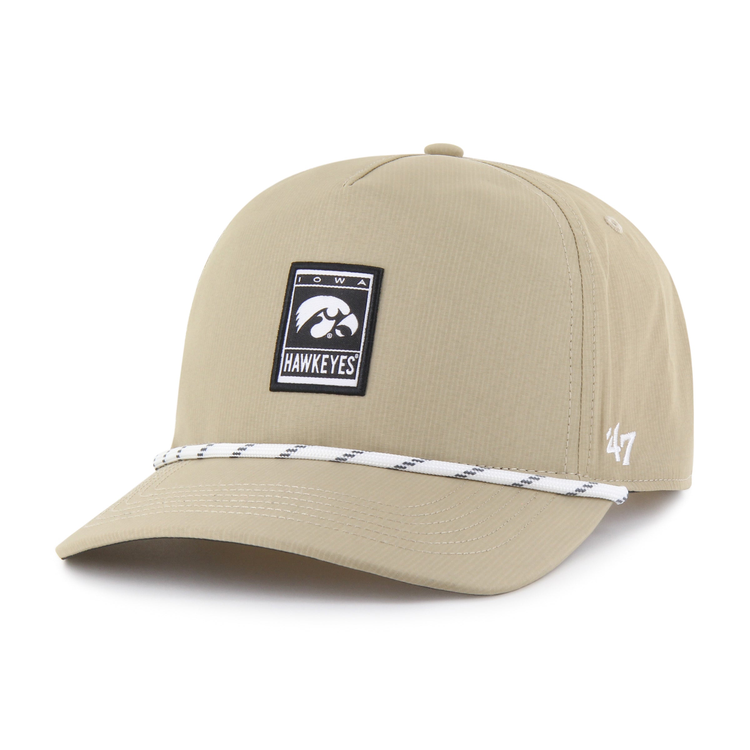 IOWA HAWKEYES COZUMEL '47 HITCH KHAKI