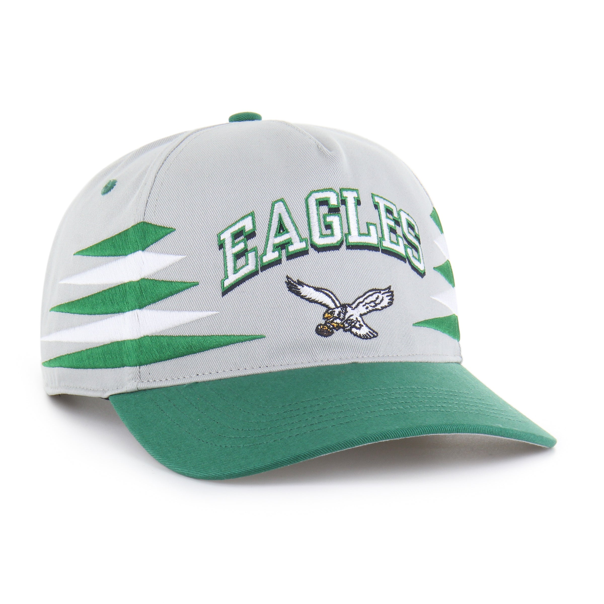PHILADELPHIA EAGLES HISTORIC DIAMOND CUT '47 HITCH RF RELAXED FIT GRAY