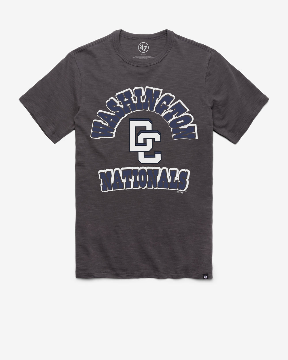 WASHINGTON NATIONALS CITY CONNECT COMEBACK '47 SCRUM TEE CHARCOAL