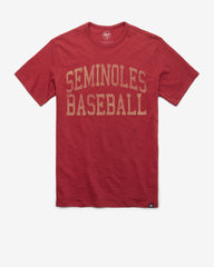 FLORIDA STATE SEMINOLES CLASSIC BLOCK '47 SCRUM TEE CARDINAL