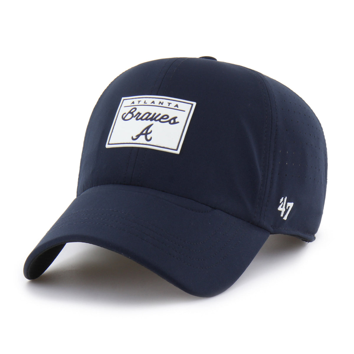 ATLANTA BRAVES RAWLINGS PRO '47 CLEAN UP NAVY