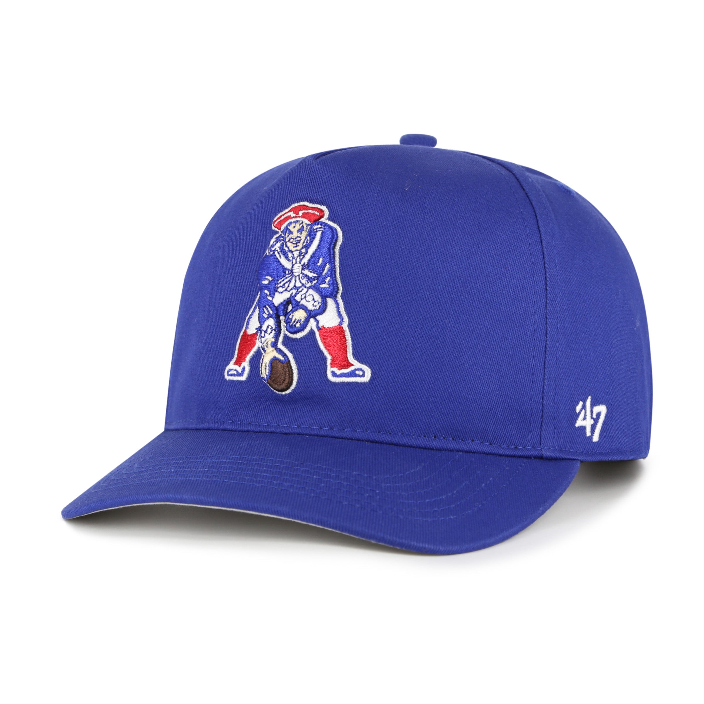 NEW ENGLAND PATRIOTS HISTORIC '47 HITCH RF RELAXED FIT ROYAL