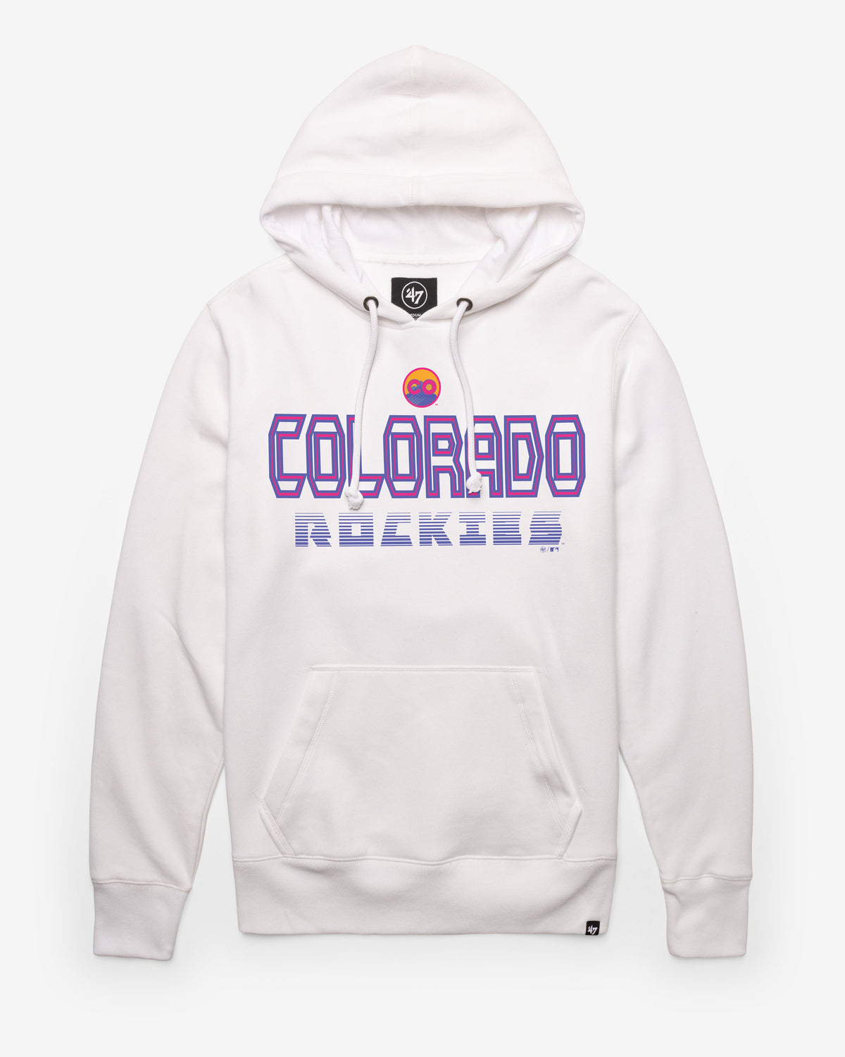 COLORADO ROCKIES CITY CONNECT BYLINE '47 HEADLINE HOOD WHITE WASH