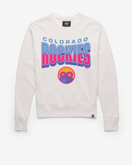 COLORADO ROCKIES CITY CONNECT BRUSH BY '47 HEADLINE CREW WHITE WASH