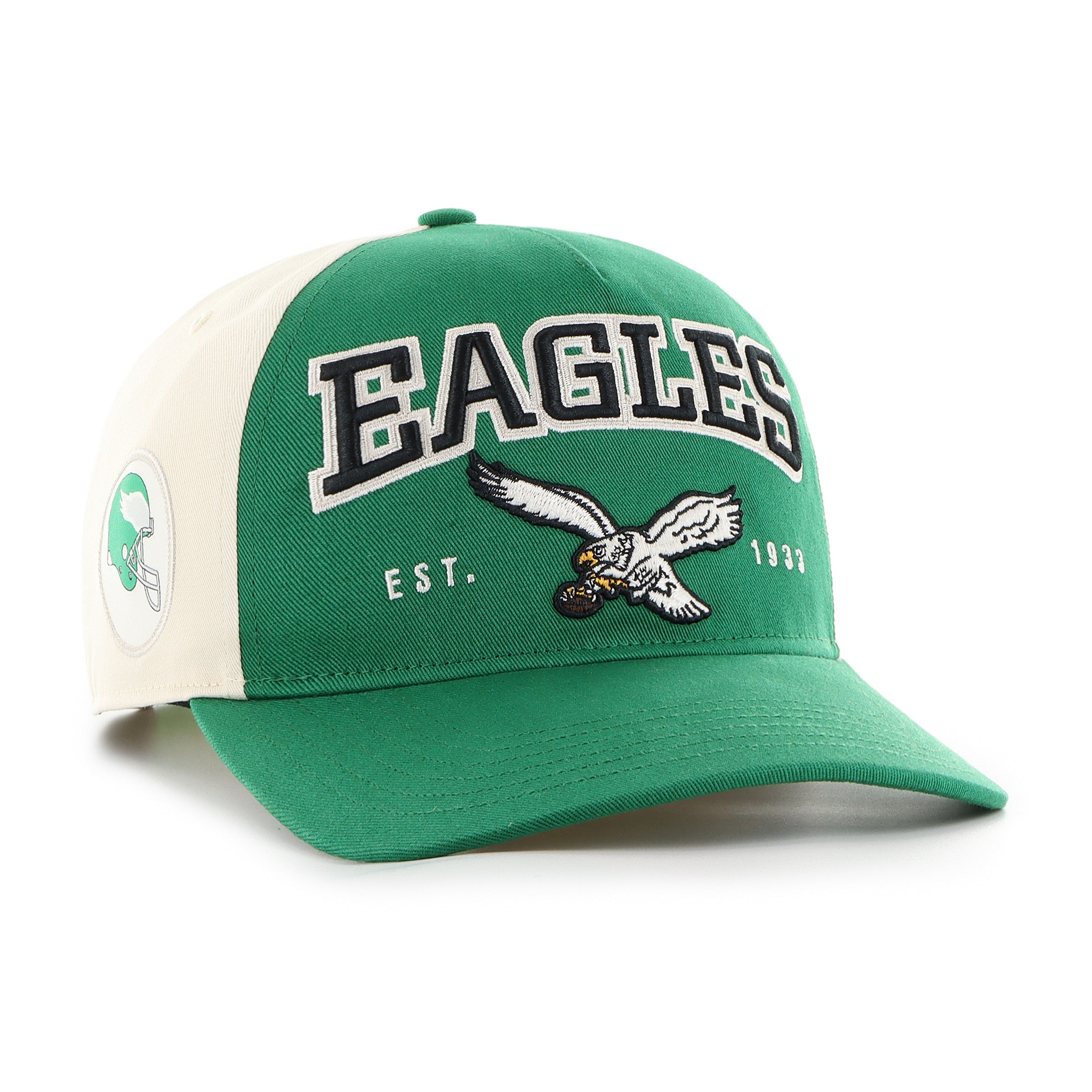 PHILADELPHIA EAGLES HISTORIC HARD HAT '47 HITCH RF RELAXED FIT KELLY