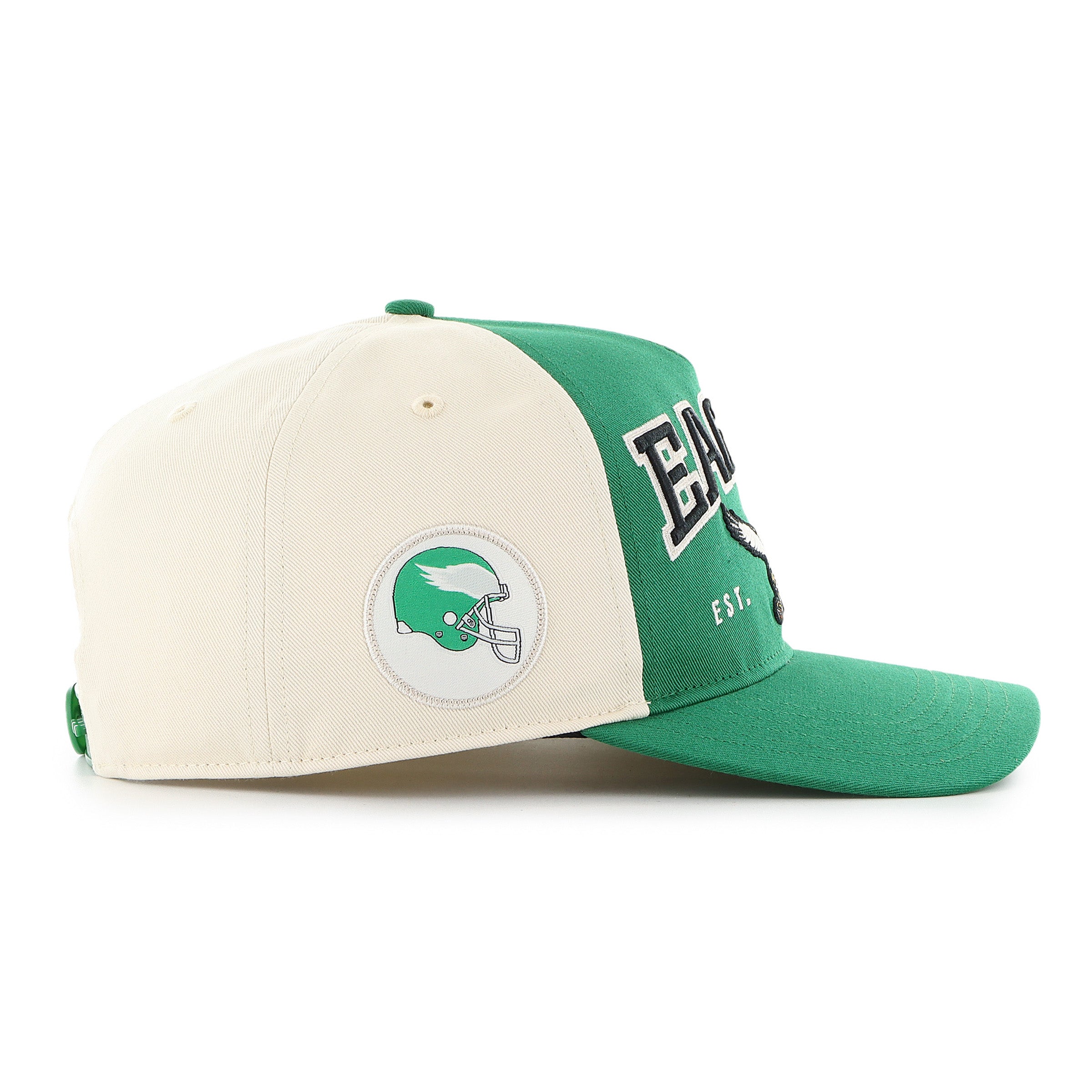 PHILADELPHIA EAGLES HISTORIC HARD HAT '47 HITCH RF RELAXED FIT KELLY