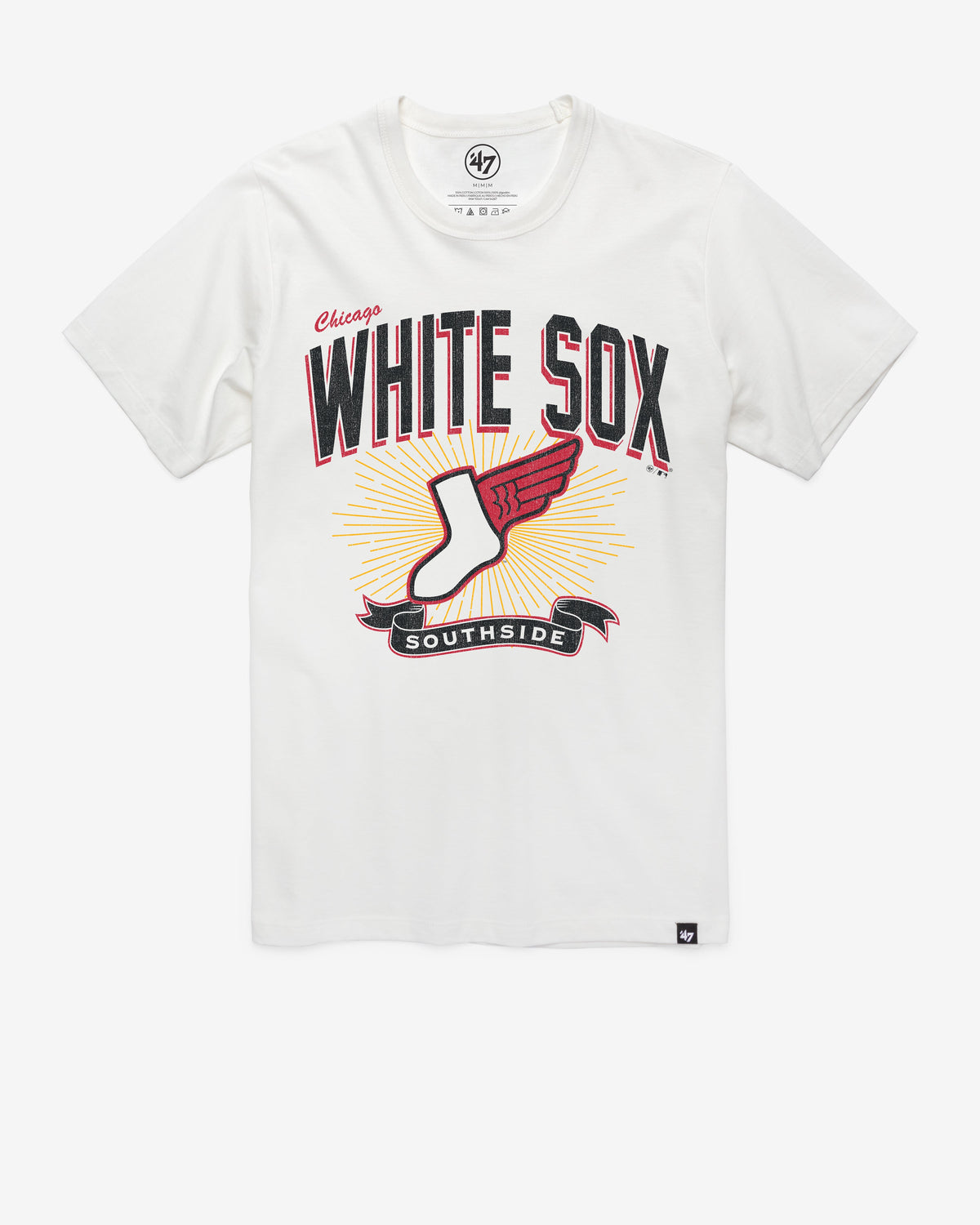 CHICAGO WHITE SOX CITY CONNECT PRIME PLAY '47 FRANKLIN TEE WHITE WASH