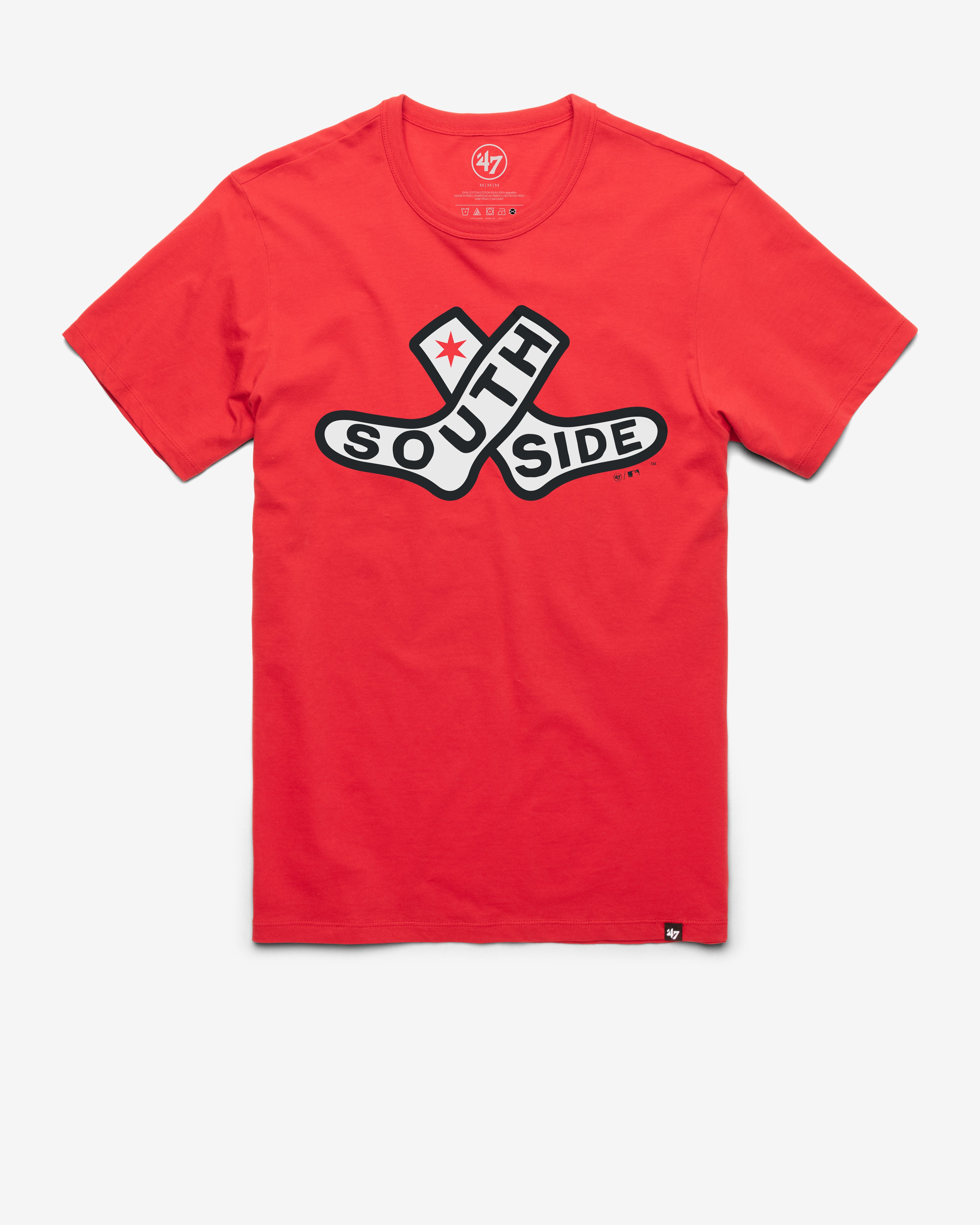 CHICAGO WHITE SOX CITY CONNECT IMPRINT '47 FRANKLIN TEE RACER RED
