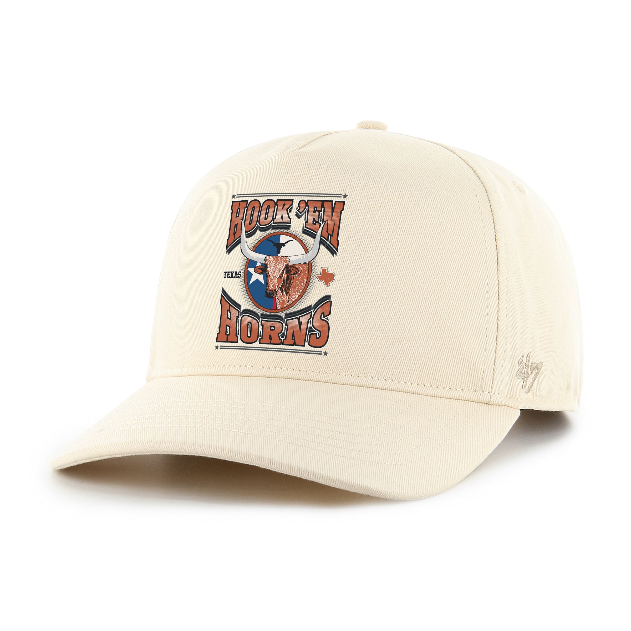 TEXAS LONGHORNS SCREEN GRAPHIC '47 HITCH NATURAL