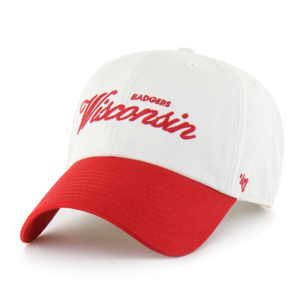 WISCONSIN BADGERS FOUNDATIONAL TWO TONE '47 CLEAN UP SANDSTONE