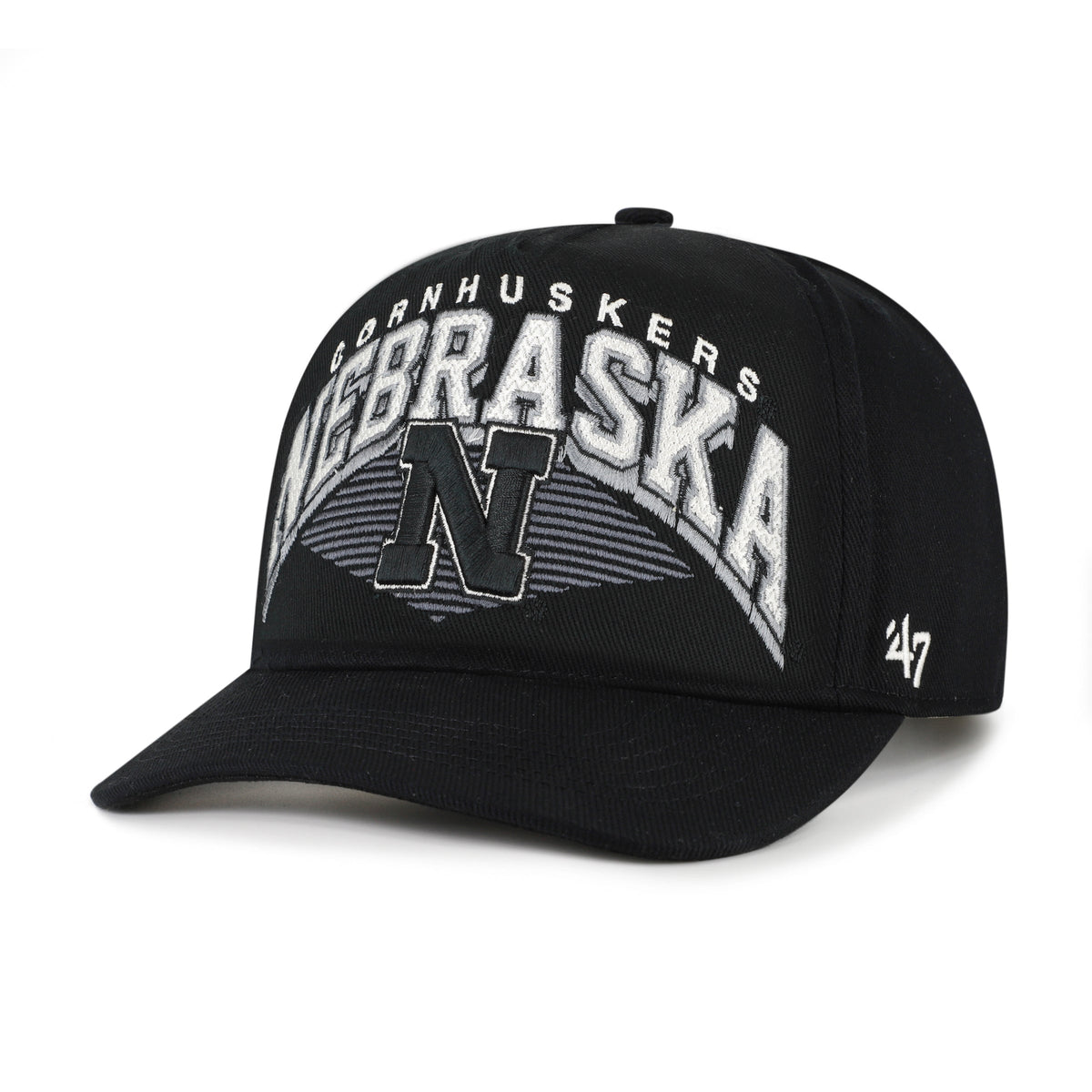 NEBRASKA CORNHUSKERS POMONA '47 HITCH BLACK