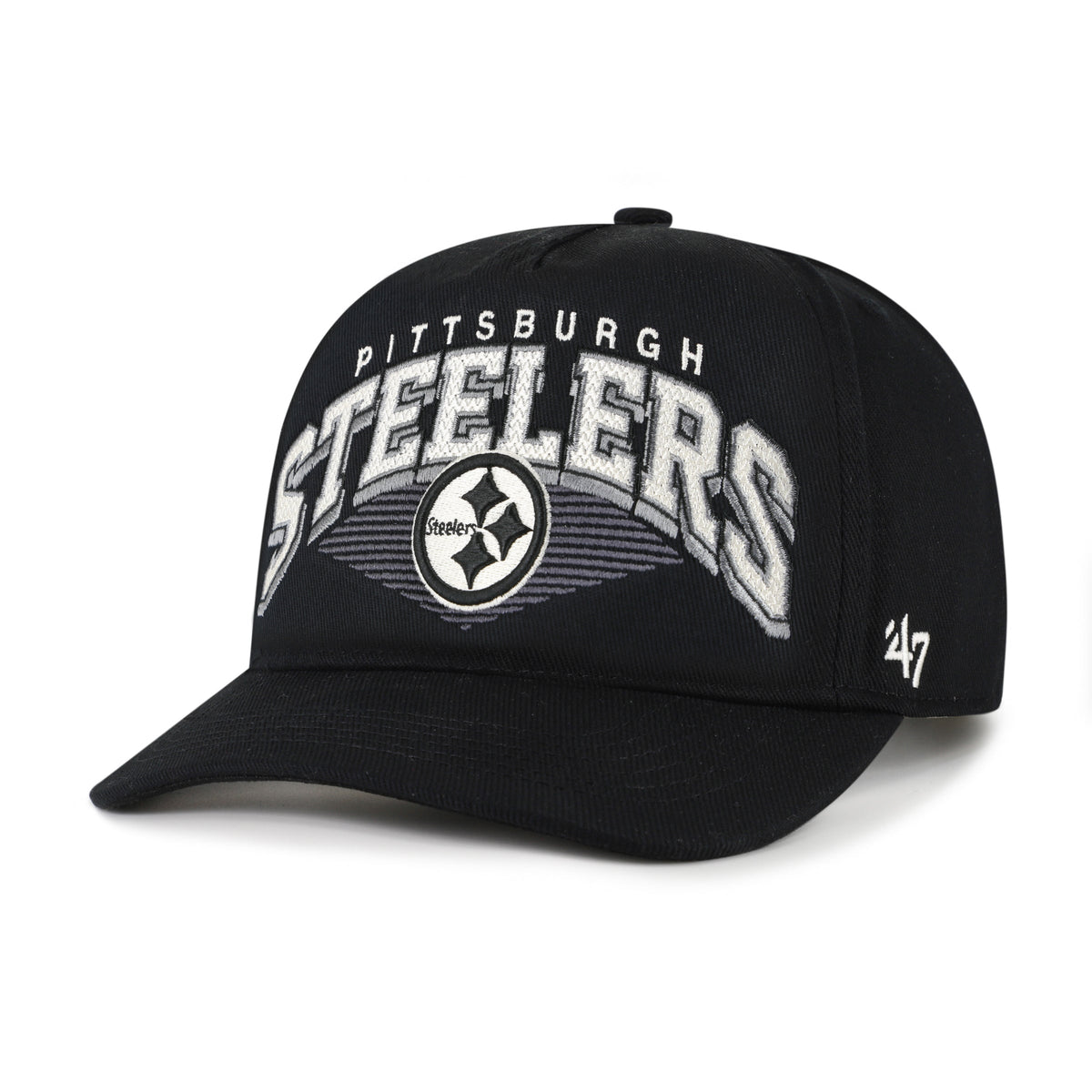 PITTSBURGH STEELERS POMONA '47 HITCH RF RELAXED FIT BLACK