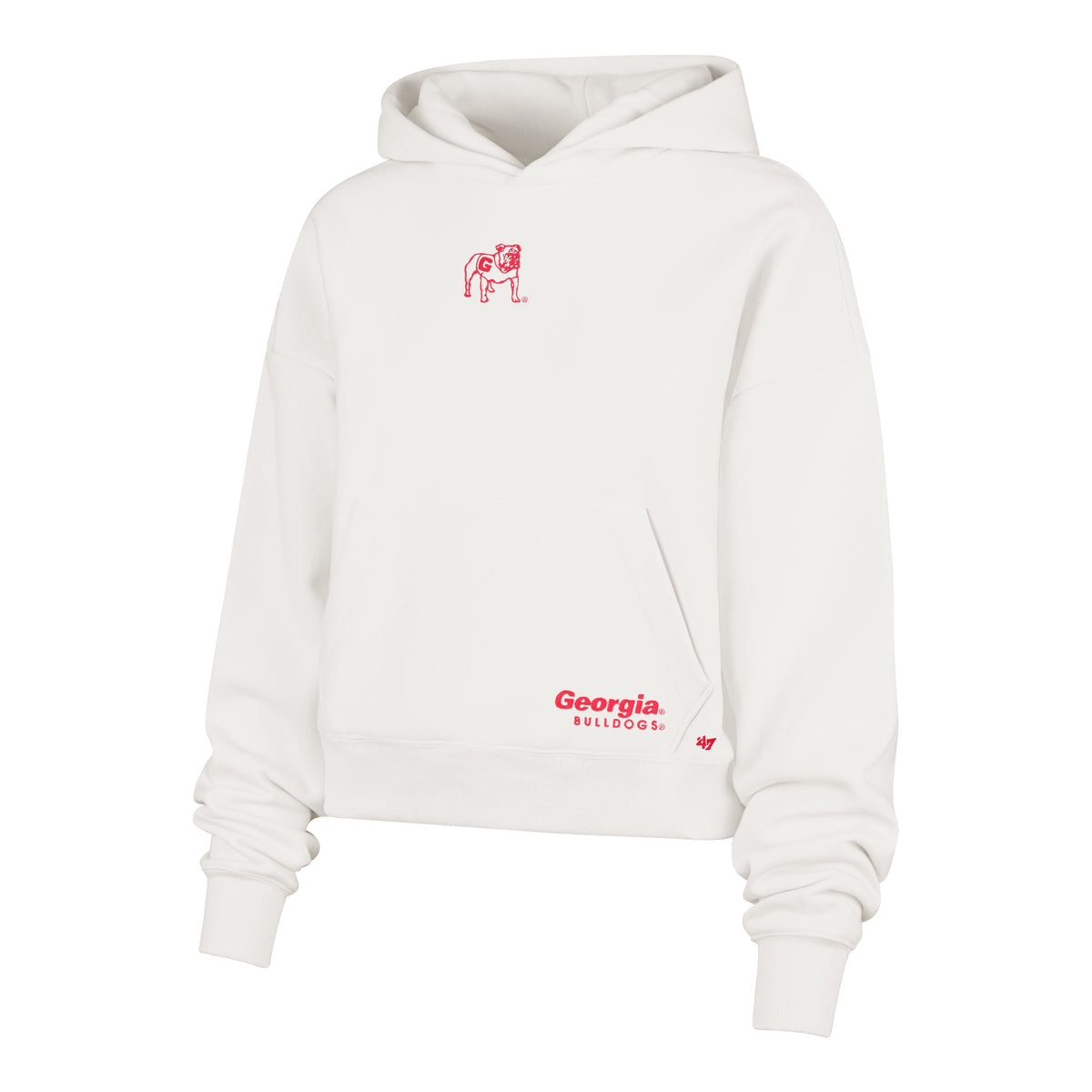 GEORGIA BULLDOGS SUE '47 FOUNDATION HOOD WOMENS SANDSTONE