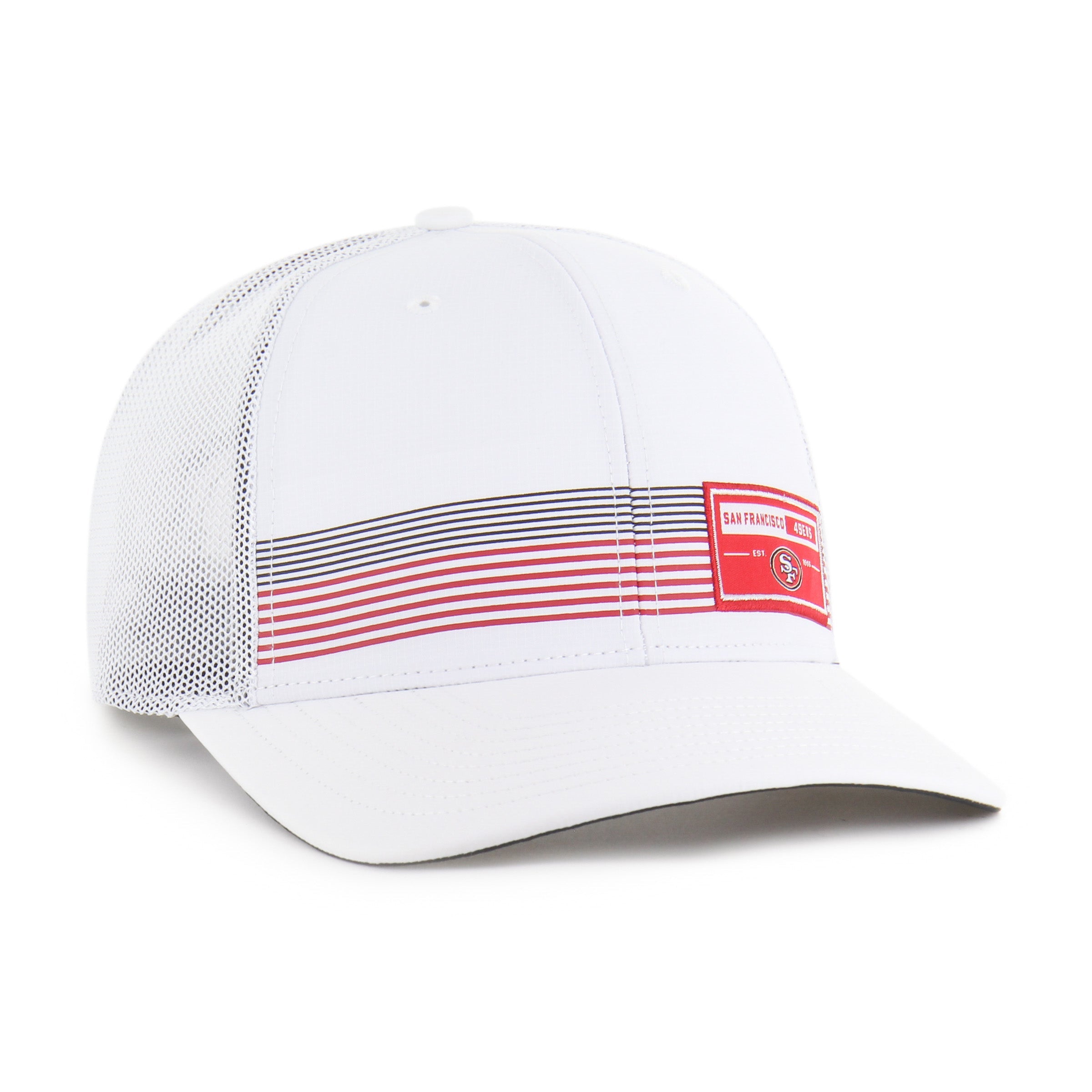 SAN FRANCISCO 49ERS RANGEFINDER STRAP 47 TRUCKER WHITE