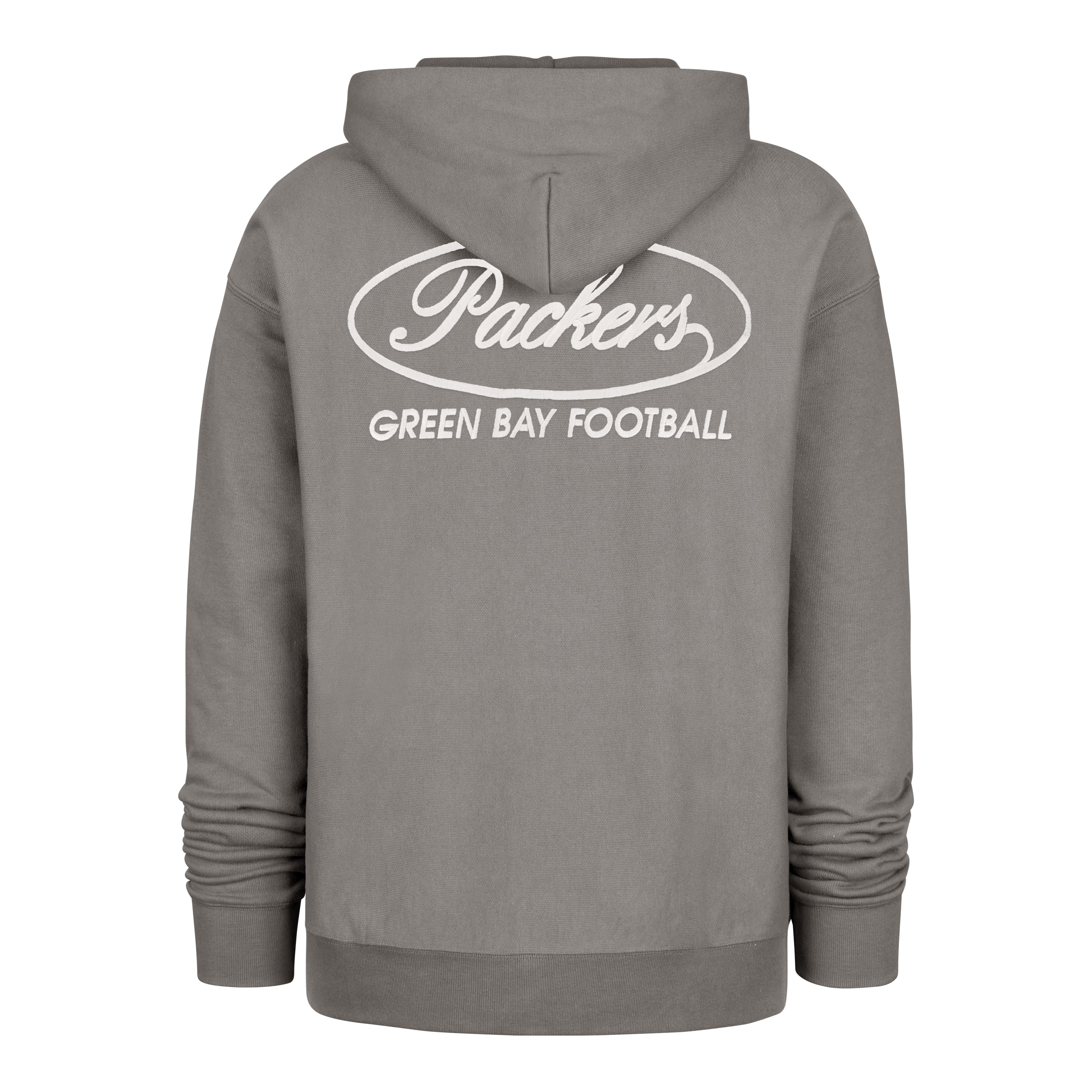 GREEN BAY PACKERS TRIPLE DOUBLE '47 FOUNDATION HOOD WOLF GREY