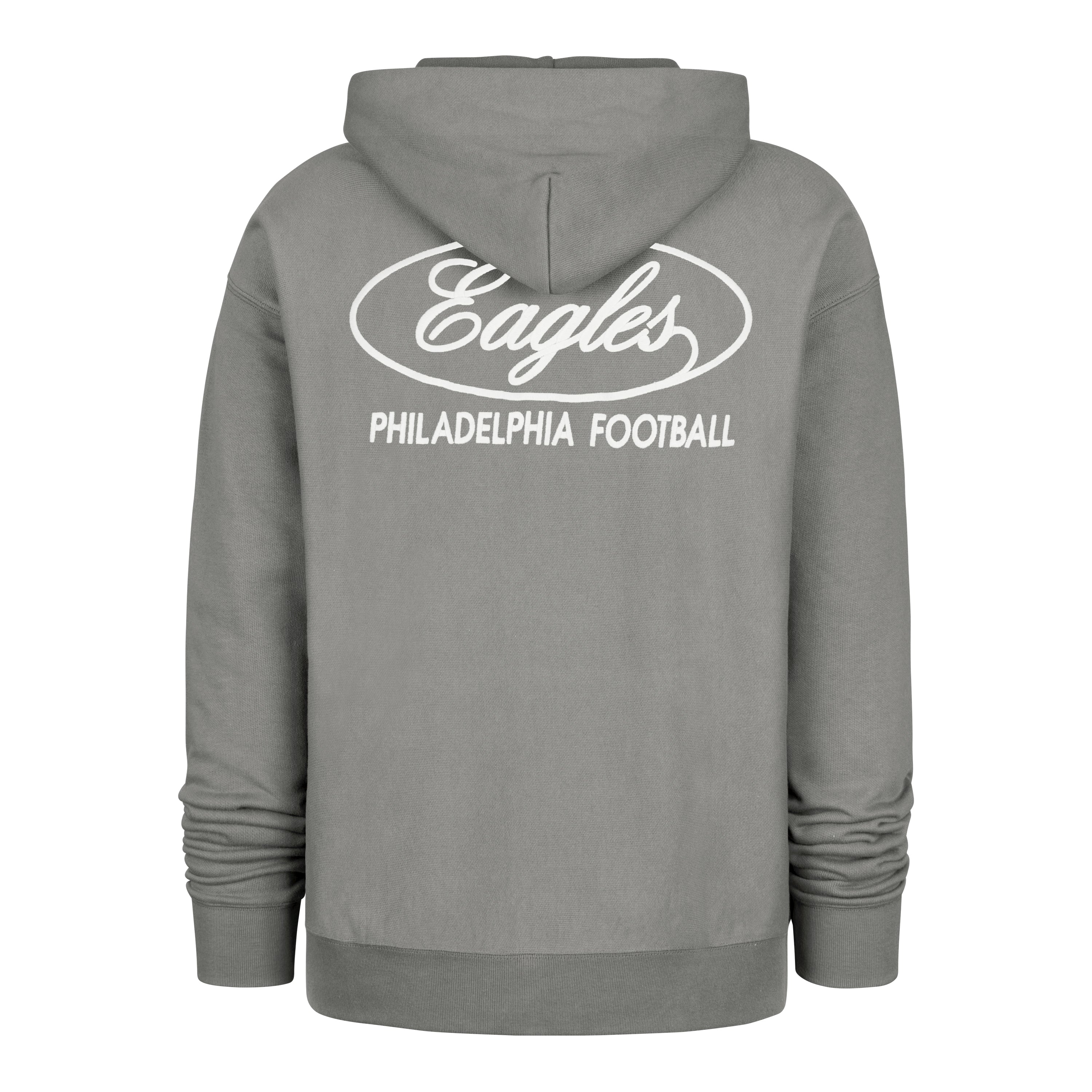PHILADELPHIA EAGLES TRIPLE DOUBLE '47 FOUNDATION HOOD WOLF GREY