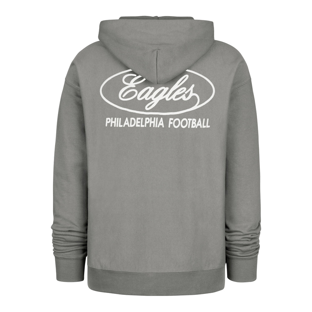 PHILADELPHIA EAGLES TRIPLE DOUBLE '47 FOUNDATION HOOD WOLF GREY