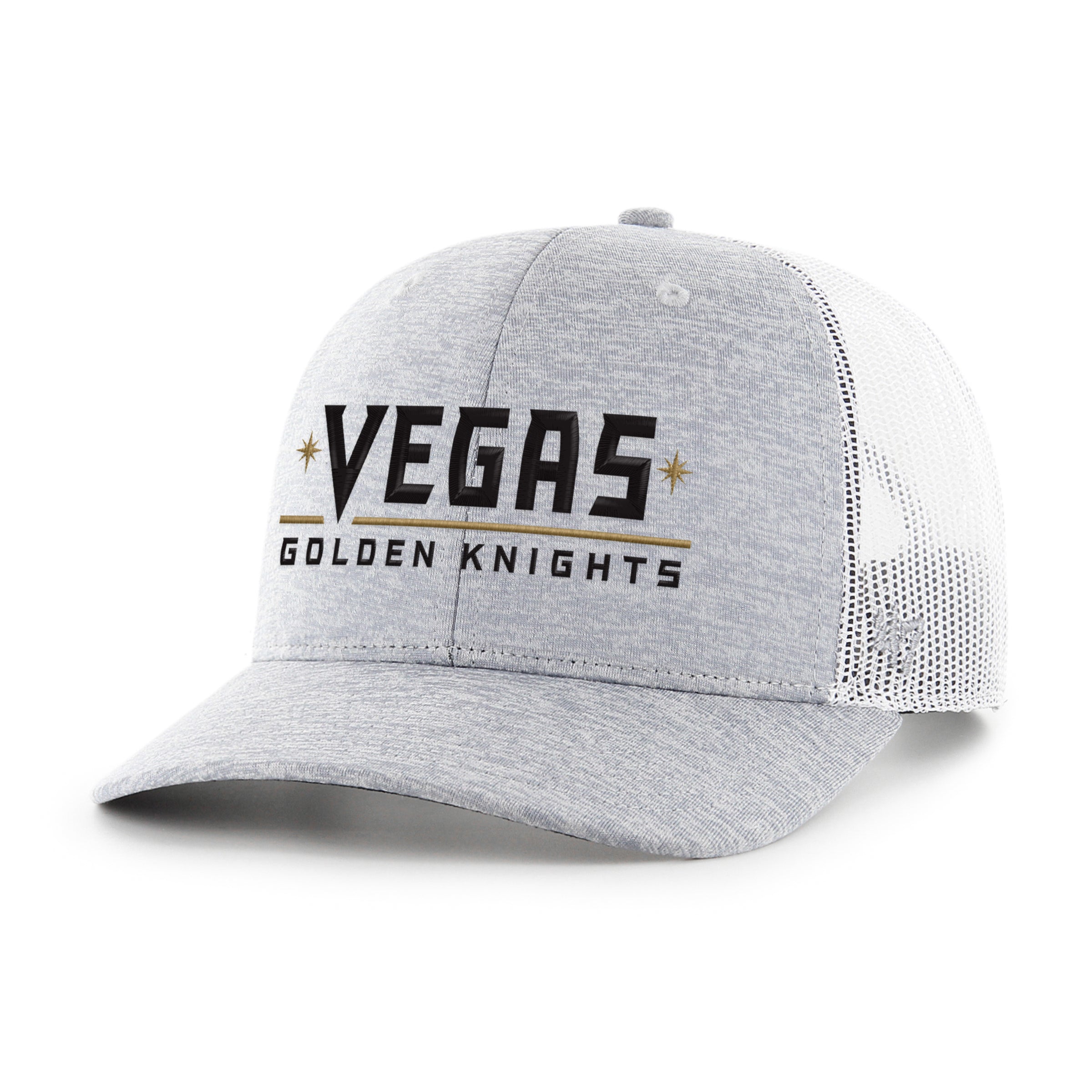 VEGAS GOLDEN KNIGHTS HARRINGTON SCRIPT '47 TRUCKER GRAY