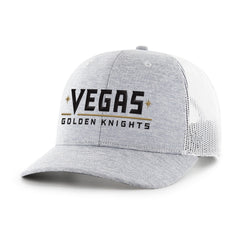 VEGAS GOLDEN KNIGHTS HARRINGTON SCRIPT '47 TRUCKER GRAY