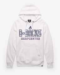 ARIZONA DIAMONDBACKS CITY CONNECT BYLINE '47 HEADLINE HOOD WHITE WASH