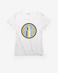 CHICAGO SKY IMPRINT '47 FRANKIE TEE WOMENS WHITE WASH