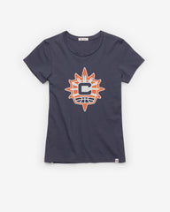 CONNECTICUT SUN IMPRINT '47 FRANKIE TEE WOMENS ATLAS BLUE