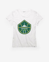 SEATTLE STORM IMPRINT '47 FRANKIE TEE WOMENS WHITE WASH